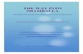 THE WAY INTO SHAMBALLA - Academy of Wisdom … · Why this extensive compilation “The Way into Shamballa” Simplicity and unity are related Shamballa as the theme of meditation