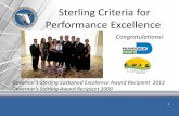 Sterling Criteria for Performance Excellence - Miami … · 1 Sterling Criteria for Performance Excellence Congratulations! Governor’s Sterling Sustained Excellence Award Recipient