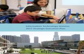 Information Technology Division 2017 Strategic Execution Plan · STRATEGIC EXECUTION PLAN O ... Continuity Program are detailed in this section. Classroom Technology Modernization