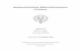 Backward Stochastic Differential Equations in Financeeprints.maths.ox.ac.uk/929/1/H_Shi.pdf · Backward Stochastic Differential Equations in Finance Haizhou Shi Wadham College University