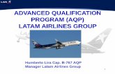 ADVANCED QUALIFICATION PROGRAM (AQP) … AQP OACI... · -In accordance with LAN FCOM, QRH, FCTM, SOP ... 2.2.1 Perform Normal Takeoff (Sub-tarea) 2.2.1.1 [K, C] Monitor EICAS and
