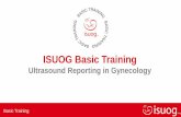 ISUOG Basic Training · • If a gynecological malignancy is suspected, it is good practice ... - Does not give a differential diagnosis Does not suggest a management
