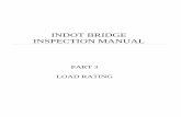 INDOT BRIDGE INSPECTION MANUAL - in.gov · Standard Specifications for Highway Bridges (17th ed.). Washington, DC: American Association of State Highway and Transportation Officials.
