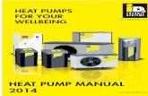 HEAT PUMP MANUAL - Dunster · HEAT PUMP MANUAL 2014 DIE FAMI HEAT PUMPS FOR YOUR WELLBEING. 1 2 3 4 5 6 7 8 ... 180 Dimension drawing TERRA SW 20 - 42 Twin ... Heat pumps work in