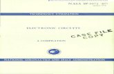 ELECTRONIC CIRCUITS - NASA · This Compilation contains articles on newly developed electronic circuits and systems. It is divided into two sections: Section 1 on circuits and techniques