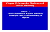 Parallel Processing - Devi Ahilya Vishwavidyalaya · Parallel Processing. ... after the first LD, for a total execution time of 8 ... Schaum’s Outline of Theory and Problems of