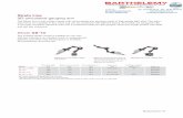 Strato Line 3D articulated gauging arm Strato XS-13 · Strato Line 3D articulated gauging arm ... (TM) (permanent) ... 4400-45 F + MM 3 585 450 Ø 8 120 x 60 x 55 1500 4445.30