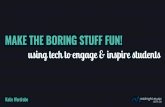 Make The Boring Stuff Fun - s3-ap-southeast … · MAKE THE BORING STUFF FUN! •online courses •music tech lesson plans •workshops •conference presentaons Midnight Music Katie