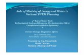 Role of Ministry of Energy and Water in National IWRM Planning · Water Director Ministry of Energy and Water Role of Ministry of Energy and Water in National IWRM Planning 4th Beirut