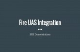 Fire UAS Integration - National Wildfire Coordinating … · Aircraft Selected Insitu Scaneagle Electro-Optic Imager Up to 170X Zoom Mid Wave Infrared 12X zoom 24 Hour Endurance 10’