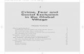 Crime, Fear and Social Exclusion in the Global Village · Crime, Fear and Social Exclusion in the Global ... •Αdefinition of globalization as a phenomenon of increasing interconnectedness