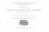 OF SPIRIT LEVELING IN ILLINOIS - USGS · RESULTS OF SPIRIT LEVELING IN ILLINOIS, ... Survey in order to obtain the accepted elevation to ... and all other requirements necessary to