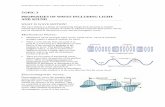 Topic 3 Waves - faisalj.webs.com 3 Waves.pdf · IGCSE Physics 0625 notes Topic 3: Waves. ... particle, and so on until the ... The unit of frequency is ‘cycle per
