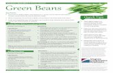 Eat Smart, Move More at Farmers Markets Green Beans · Eat Smart, Move MoreGreen Beansat Farmers Markets} Good source of fiber, folate, and vitamins A, C, ... Help your kids eat smart