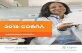 2018 COBRA - Cigna Health Insurance | Global Health ... · HSA 3,000/5,500 Deductible $3,000/$ ... Coinsurance: 15% to 25% $525.37 $1,050.75 $998.22 $1,576.13 Healthy Life HRA Deductible