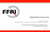 OpenFlow Security Fourteenforty Research Institute, Inc. · Introduction 2. OpenFlow Overview ... Switch • Open vSwitch(OSS) • Indigo(OSS) ... Fourteenforty Research Institute,