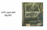 JITF and API 96/97 - Home | Bureau of Safety and ... · Operating Procedures Task Force Focus on Drilling & Completion safety, design, procedures and operations associated Deepwater