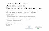 JOURNAL of the ADELAIDE BOTANIC GARDENS - Home Enviro Data SA · JOURNAL of the ADELAIDE BOTANIC GARDENS AN OPEN ACCESS JOURNAL FOR AUSTRALIAN SYSTEMATIC BOTANY flora.sa.gov.au/jabg