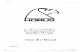 Horus User Manual - mpe.berklee.edu · Horus User Manual  ... Increase the separation between the equipment and the receiver.