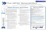 The NPW Newslettersmartfuse.s3.amazonaws.com/.../2014/03/Newsletter... · The NPW Newsletter 24th March 2014 ... SERVICE UPDATES Visit Leader Training Audience: New and existing Visit