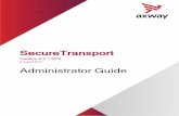 SecureTransport 5.2.1 SP4 Administrator Guide - .FTP(S) transfer sites 290 HTTP(S) transfer sites