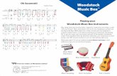 Oh Susannah! Woodstock - Woodstock Wind Chimes · Music Box™ Playing your Woodstock Music Box Instruments Play along with your favorite music, improvise, create your own songs,