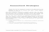 Assessment Strategies - learner.org · This video introduces assessment strategies aligned with the ... The assessment can mirror the learning activity, ... Case Study: Integrated