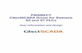 PSDIRECT CitectSCADA Driver for Siemens S5 and … · In large applications where CitectSCADA has to talk to many Siemens PLC’s, a need has ... Siemens H1 ISO Transport OR TCP/IP