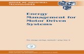 Energy Management for Motor-Driven Systems · energy conservation and demand reduction actions ... 5-8 Chapter 6 Energy, ... x Energy Management for Motor-Driven Systems
