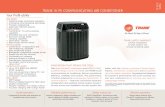 TRANE XL19i COMMUNICATING AIR CONDITIONERherendeens.com/xl20.pdf · trane xl19i communicating air conditioner trane xl19 i ac innovation that speaks for itself. with dual climatuff