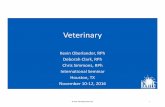 Building Relationships with Veterinarians - Amazon S3 · Building Relationships with Veterinarians ... • Offer pharmacy services to veterinarian clinical staff ... Absorption of