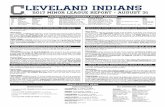 LEVELAND INDIANS - mlb.mlb.commlb.mlb.com/documents/5/8/4/223442584/08.31.17... · LEVELAND INDIANS 2017 MINOR LEAGUE ... with a solo homer in the bottom of the 3rd inning, ... DH