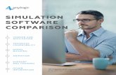 Simulation Software Comparison - anylogic.com€¦ · browser on any device, compare results, create ... $25 download for ExtendSim Adopters; ... framework to represent widely different