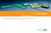 Standard Antenna Solutions - Mouser Electronics€¦ · 1513169-1 XX 2 1513247-1 XX30 ... Standard Antenna Solutions ii For design support in USA, ... 824-960;1710-1990MHzFrequency