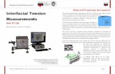 Interfacial Tension Measurements - Vinci .Interfacial Tension Measurements ... Surface Tension (liquid-gas)