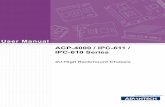 IPC-610 user manual ed.3 - Advantechadvdownload.advantech.com/productfile/Downloadfile1/1-D4K7OS/ACP... · iii IPC-610 User Manual Safety Instructions 1. ... In addition, free technical