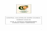 CENTRAL GOLDFIELDS SHIRE COUNCIL TENDER …€¦ · civil & traffic engineering consultancy services . 2 table of contents page no. 1. ... 1.1 conditions of contract as 4122-2000