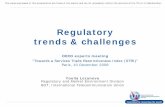 Regulatory trends & challenges - OECD · Regulatory trends & challenges OECD experts meeting “Towards a Services Trade Restrictiveness ... transition from 2G to 3G and beyond Spectrum