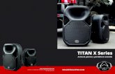 TITAN X Series - Wharfedale Prowharfedalepro.com/upload/files/download/w00205_20170508235015_5… · SPECIFICATIONS PASSIVE SPECIFICATIONS ACTIVE Model Name TITAN X12 TITAN X15 System