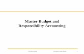 Master Budget and Responsibility Accounting - … · Cost Accounting Horngreen, ... or other items in question. A controllable cost is any cost that is. ... Cost Accounting Horngreen,