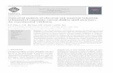 Numerical analysis of vibration and transient behaviour …scientiairanica.sharif.edu/article_4346_9177e87565845ed21e0ce0bd0a... · Numerical analysis of vibration and ... utilised