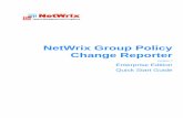 NetWrix Group Policy Change Reporter - PNLTools Ltd · NetWrix Group Policy Change Reporter Quick Start Guide 3 1. Introduction Group Policy auditing is a must have procedure for