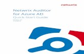 Netwrix Auditor for Azure AD Quick-Start Guidebluekarmasecurity.net/wp-content/uploads/2018/05/Netwrix-Auditor... · materialsprovidedwithanynon-Netwrixproductandcontactthesupplierforconfirmation.Netwrix