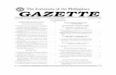 U.P. GAZETTE Vol. XXXIX, No. 1osu.up.edu.ph/wp-content/uploads/gazette/2008-JAN-MAR.pdf · SLEX, Barangay Cupang, Muntinlupa City) ... Justice Vicente V. Mendoza, ... U.P. GAZETTE