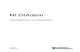 DIAdem: Data Acquisition and Visualization - … · NI DIAdem TM Data Acquisition and Visualization NI DIAdem: Data Acquisition and Visualization July 2014 374987D-01