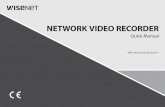 NETWORK VIDEO RECORDER - hanwhasecurity.com · 232C AUD IO OUT NETWOR K 2 NETWORK 1 CONSOL E 1 23 45 67 8 NO COM COM NC NO 1 2 3 4 ALARM IN ... Password rule must be applied ... NETWORK