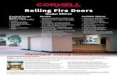 Rolling Fire Doors · Rolling Fire Doors Model ... resetting of the auto closing system yields dramatic savings in testing /resetting costs and eliminates opening down ... 3, 1 ½