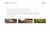 FAO/INFOODS Databases FAO/INFOODS/IZiNCG … · Arrangement of the Excel database and worksheets ... The authors would like to thank Paul Hulshof and Claudia Lazarte for sharing their