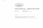 Securities and Exchange Commission - U.S. … · Securities and Exchange Commission 17 CFR Parts 229, ... Alternative (2) ... Selection of the Reviewer (3) Dispute Resolution Provision