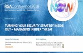 TURNING YOUR SECURITY STRATEGY INSIDE … · TURNING YOUR SECURITY STRATEGY INSIDE OUT ... Threat and Attack Sophistication. Massive Volumes of Data. ... Lack of evidence to prosecute